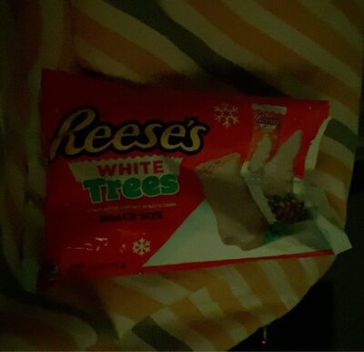 Peanut Butter Enrobed In White Creme White Trees, Peanut Butter Enrobed In White Creme