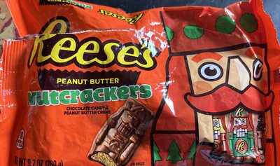 Chocolate Candy & Peanut Butter Creme Nutcrackers, Chocolate Candy & Peanut Butter Creme
