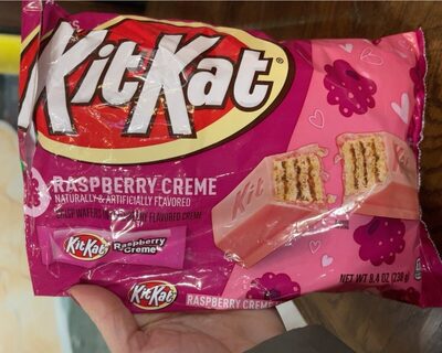 Raspberry Creme Crisp Wafers Miniatures, Raspberry Creme