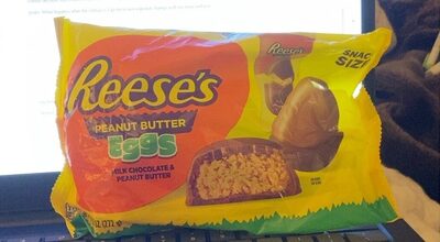 Milk Chocolate & Peanut Butter Eggs, Milk Chocolate & Peanut Butter