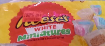 White Creme & Peanut Butter Miniatures, White Creme; Peanut Butter 