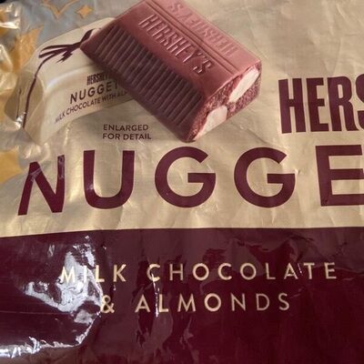 Milk Chocolate & Almonds Nuggets, Milk Chocolate & Almonds