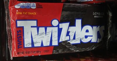 Licorice Low Fat Snack Twists Candy, Licorice