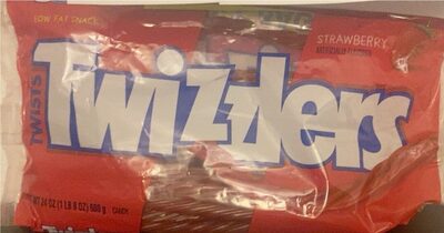 Strawberry Low Fat Snack Twists Candy, Strawberry