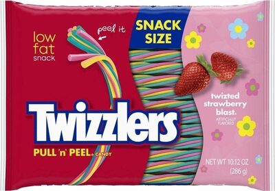 Pull 'N' Peel Candy, Twizted Strawberry Blast