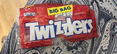 Strawberry Low Fat Snack Twists Candy, Strawberry