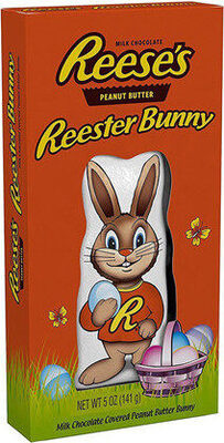 Milk Chocolate Coveredreester Bunny, Peanut Butter