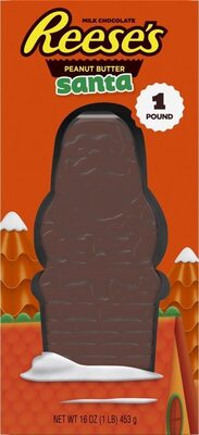 Reese's Milk Chocolate & Peanut Butter Santa, 16 Oz