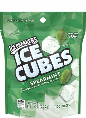 Spearmint Ice Cubes, Spearmint