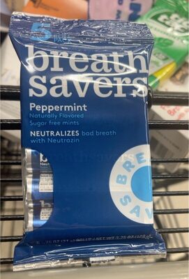 Breath Savers, Peppermint, Sugar Free Mints