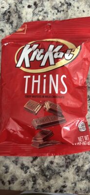 Crisp Wafers In Milk Chocolate Thins, Milk Chocolate