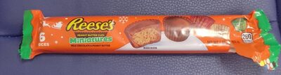 Milk Chocolate & Peanut Butter Cups Miniatures, Milk Chocolate & Peanut Butter