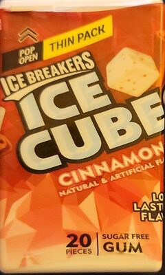 Cinnamon Sugar Free Gum, Cinnamon