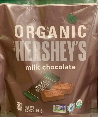 Milk Chocolate Organic Candy, Milk Chocolate