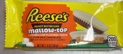 Mallow-Top Marshmallow Flavored Creme With Milk Chocolate Peanut Butter Cups, Marshmallow; Milk Chocolate; Peanut Butter