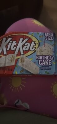 Birthday Cake Crisp Wafers In Birthday Cake Flavored Creme With Sprinkles, Birthday Cake