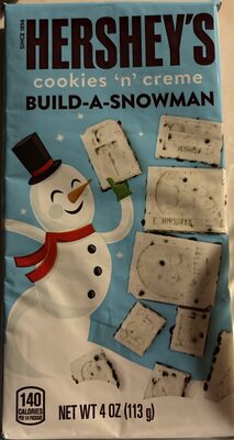 Cookies 'N' Creme Build-A-Snowman Bar, Cookies 'N' Creme