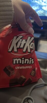 Unwrapped Minis Crisp Wafers In Milk Chocolate, Milk Chocolate
