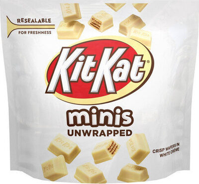Crisp Wafers In White Creme, White Creme