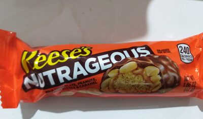 Milk Chocolate, Peanuts, Peanut Butter & Caramel Nutrageous Bar, Milk Chocolate, Peanuts, Peanut Butter & Caramel