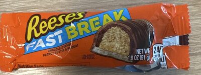 Milk Chocolate, Peanut Butter & Nougat Fast Break Bar, Milk Chocolate, Peanut Butter & Nougat