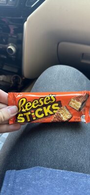 Milk Chocolate, Peanut Butter & Crispy Wafers Sticks, Milk Chocolate, Peanut Butter & Crispy Wafers