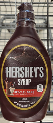 Special Dark Mildly Sweet Chocolate Fat Free Syrup, Special Dark