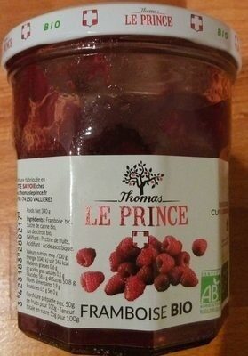 Organic Raspberry Preserves, Raspberry