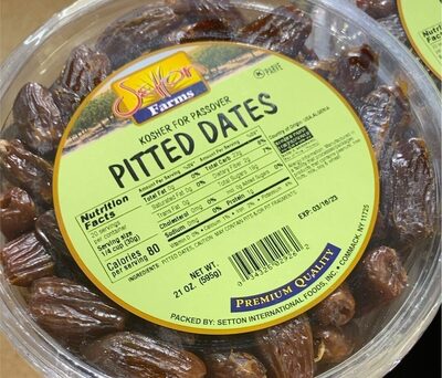 Setton Farms Pitted Dates, 21 Oz