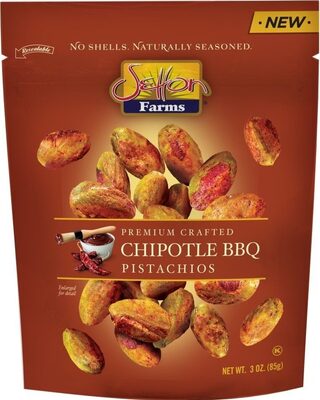 Premium Crafted Chipotle BBQ Pistachios, Chipotle BBQ