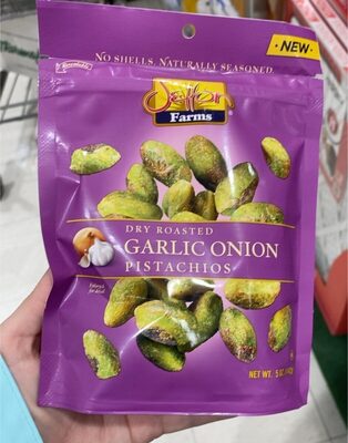 Dry Roasted Garlic Onion Pistachios, Dry Roasted Garlic Onion
