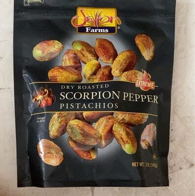 Dry Roasted Scorpion Pepper Pistachios, Dry Roasted Scorpion Pepper