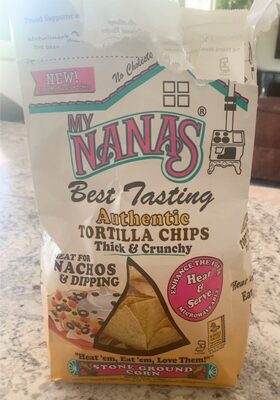 Stone Ground Corn Authentic Tortilla Chips, Stone Ground Corn
