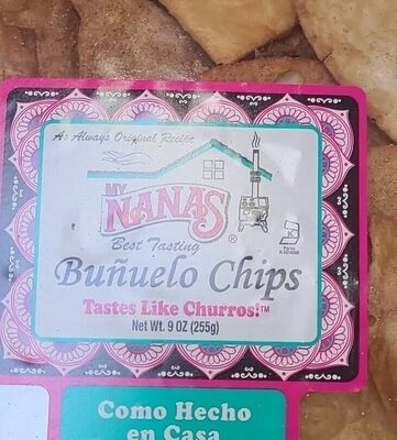 Bunuelo Chips Sprinkled With Cinnamon & Sugar, Cinnamon & Sugar