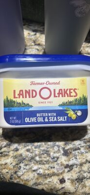 Butter With Olive Oil & Sea Salt, Olive Oil & Sea Salt