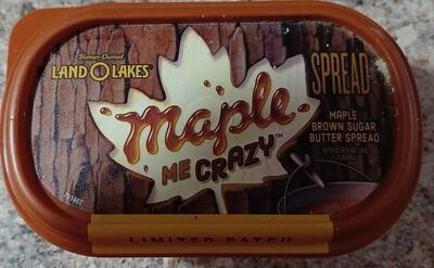 Maple Me Crazy Limited Batch Maple Brown Sugar Butter Spread, Maple