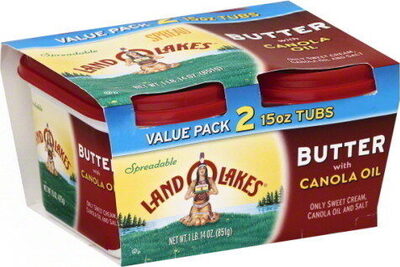 Butter Spread With Canola Oil Value Pack, Canola Oil