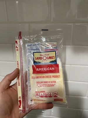 Sliced White Deli American Cheese Product