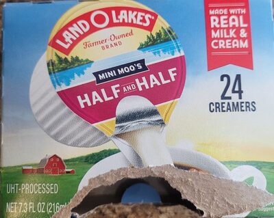 Land O' Lakes Half & Half Mini Moo's 24ct, Shelf Stable