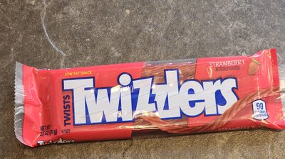 Strawberry Twists Low Fat Snack Candy, Strawberry
