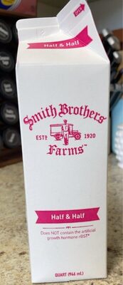 Smith Brothers Farms, Half & Half