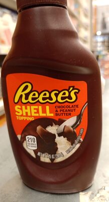 Chocolate & Peanut Butter Shell Topping, Chocolate & Peanut Butter