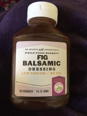 Whole Foods Market, Fig Balsamic Dressing