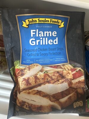 Grilled Chicken Breast Strips With Rib Meat, Grilled