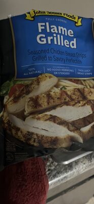 Grilled With Rib Meat Chicken Breast Strips