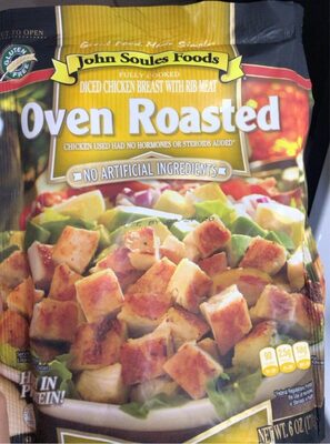 Oven Roasted Diced Chicken Breast With Rib Meat, Oven Roasted