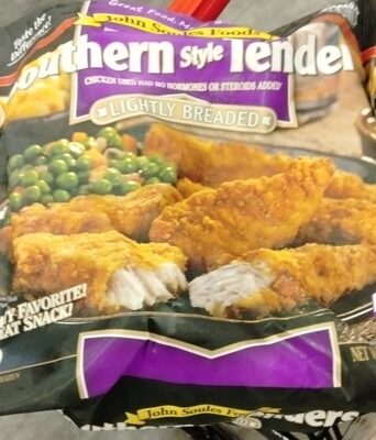 Southern Style Tenders Lightly Breaded Chicken Breast With Rib Meat, Southern Style Tenders