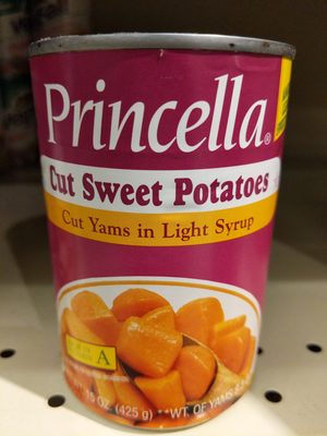 Sweet Potatoes Cut Yams In Syrup, Sweet Potatoes