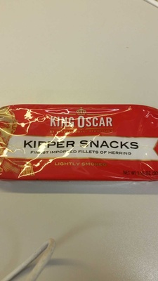 Kipper Snacks Wild Caught Lightly Smoked Herring Fillets