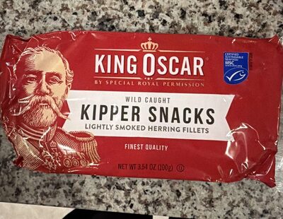 Wild Caught Lightly Smoked Herring Fillets Kipper Snacks
